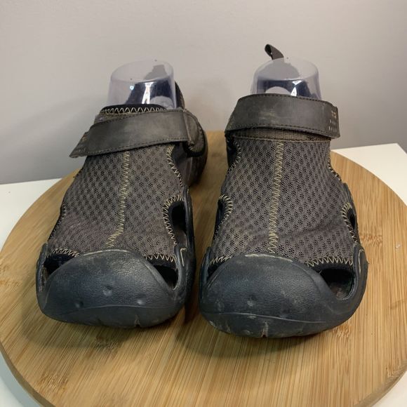 Crocs Swiftwater Brown Casual Mesh Comfort Fisherman Sandals 15041 Mens Size 8 - Picture 2 of 8